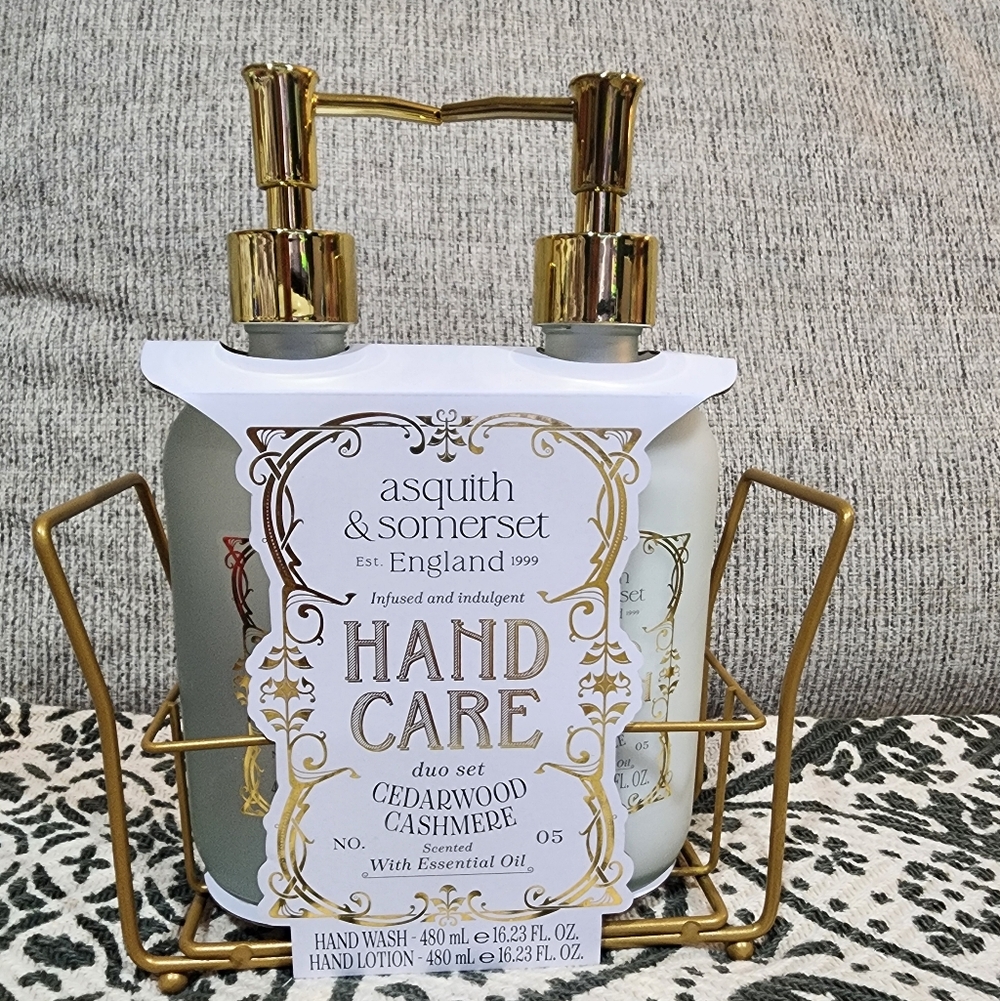 Asquith & Somerset Hand Care Duo Set - Cedarwood Cashmere